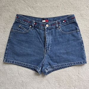 Vintage Tommy Hilfiger Jean shorts.